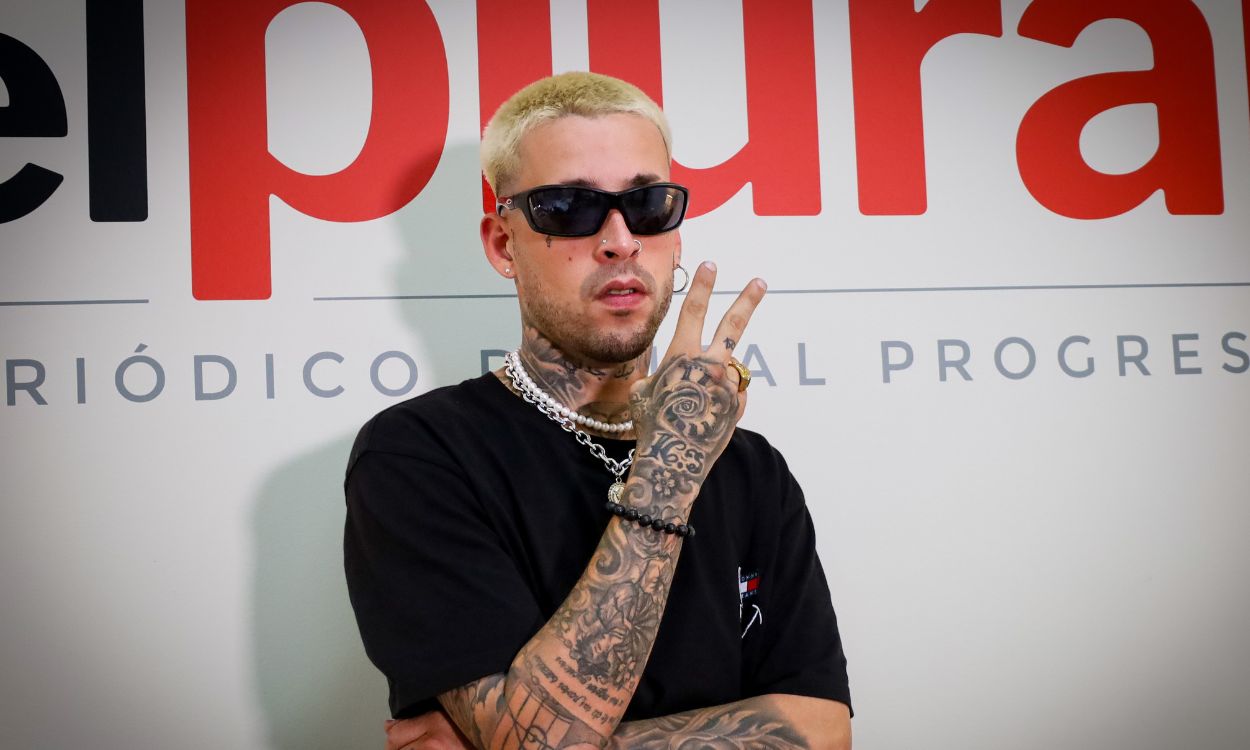 Maikel Delacalle tras la entrevista en ElPlural.com. Autor: Manuel Rodríguez