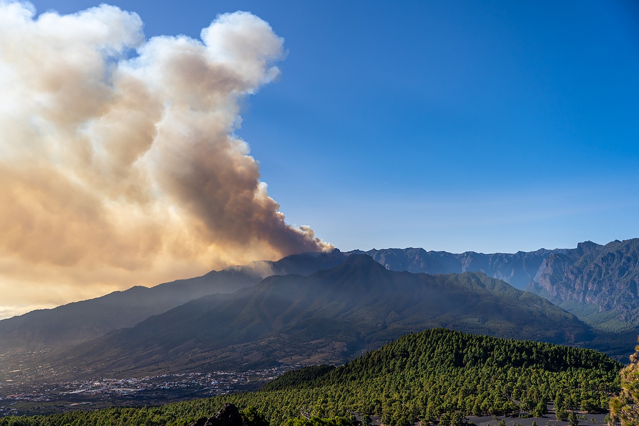 Incendio en La Palma. EP