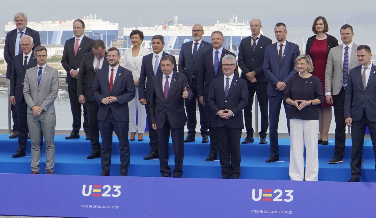 Vigo acoge el encuentro informal entre los ministros de Pesca de la UE, liderado por Luis Planas. EP.