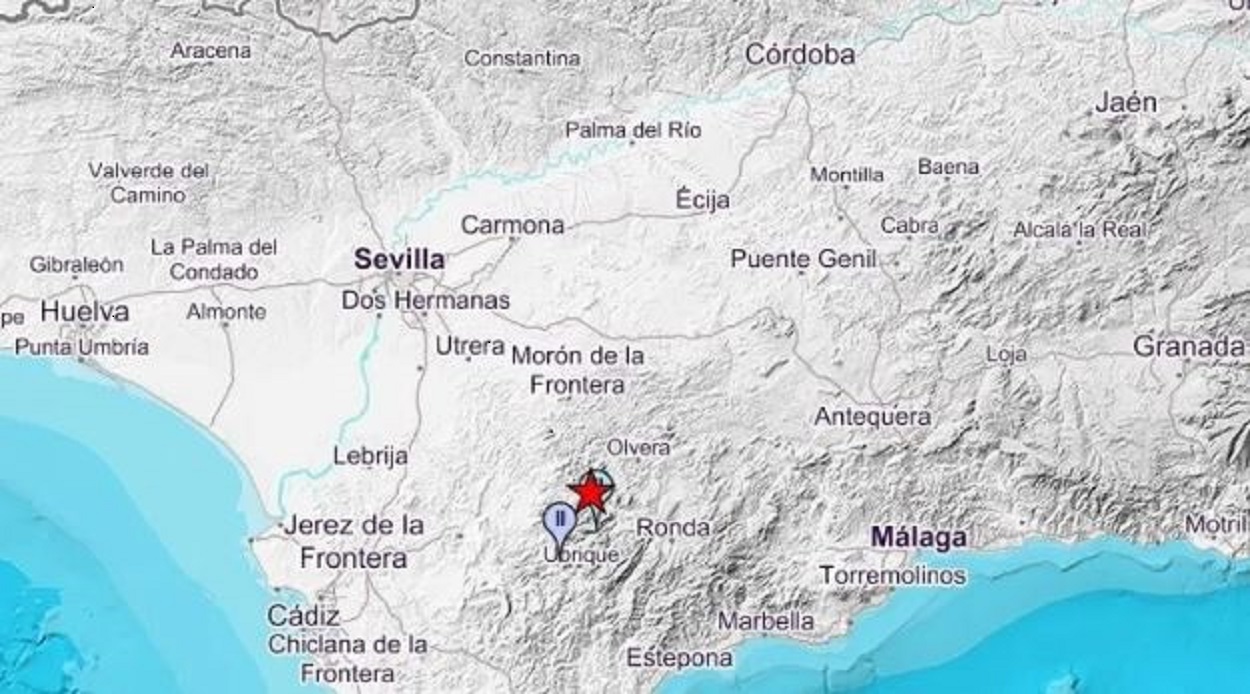 Cádiz ha registrado este jueves un terremoto de magnitud 3,5 en la escala de Richter. IGN