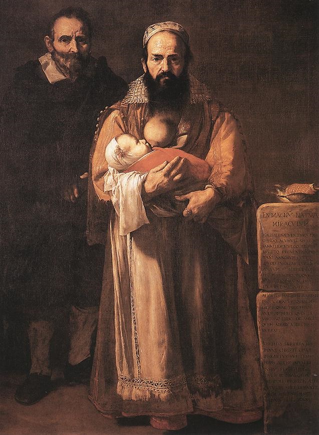 Anomalías anatómicas como la barba de Magdalena Ventura se explicaban en tiempos de Ribera por efecto de la contemplación de algunos cuadros