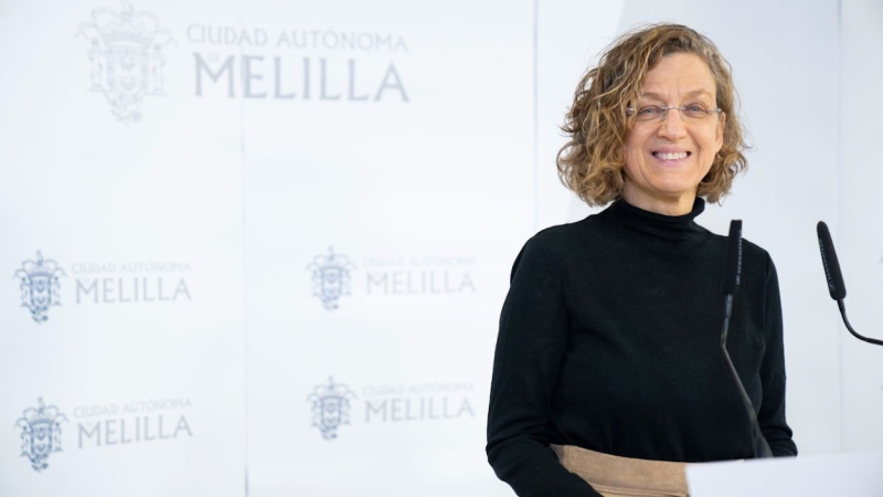 Gloria Rojas, vicepresidenta de Melilla y secretaria general del PSOE melillense 