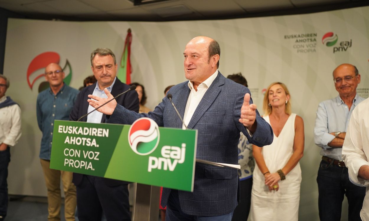 Andoni Ortuzar, presidente del EBB del PNV. EP.