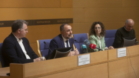 El CES pone en entredicho la gestión de la Consellería de Sanidad que dirige Julio García Comesaña (en el centro) (Foto: Europa Press).