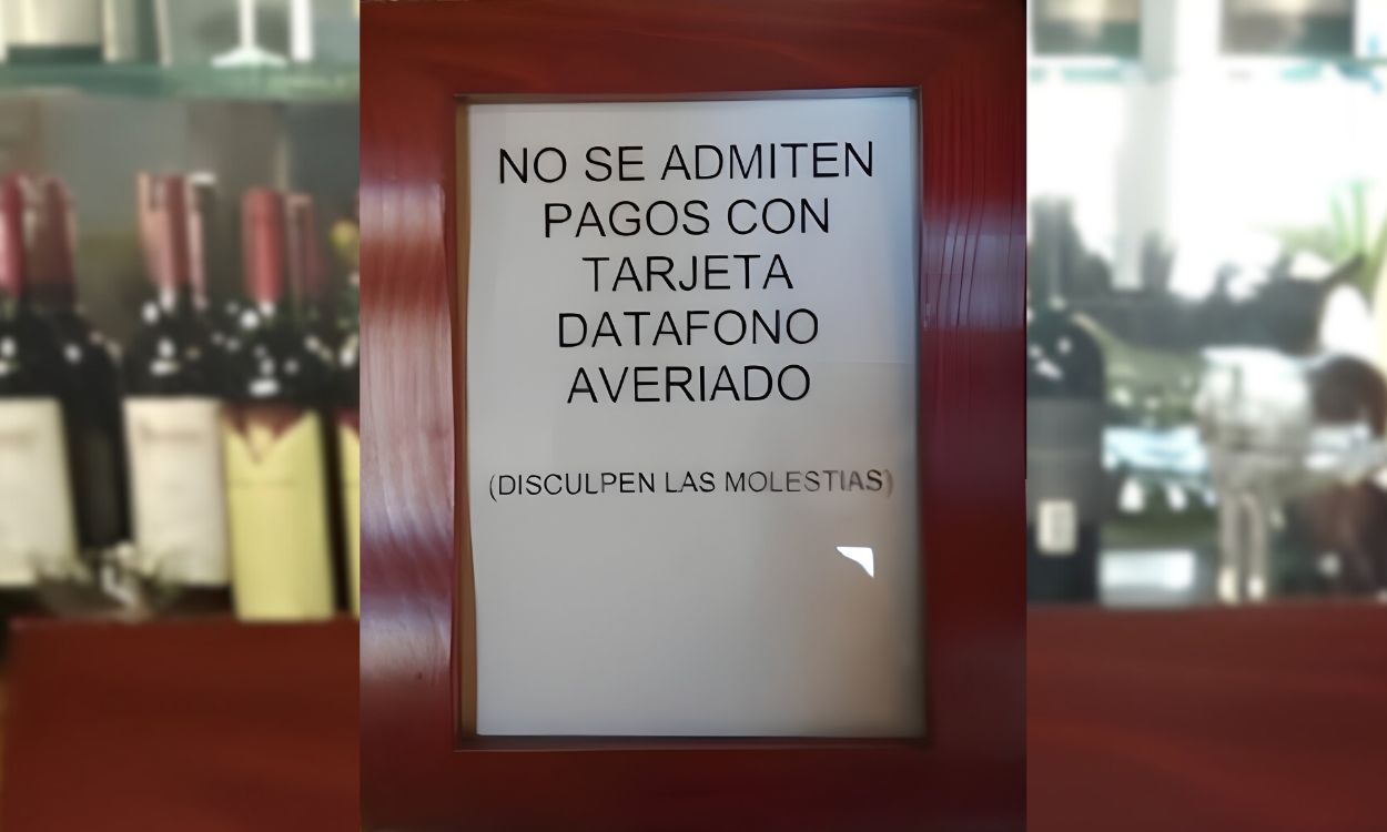 Datáfono averiado, el último timo de los chiringuitos para no pagar impuestos. Redes