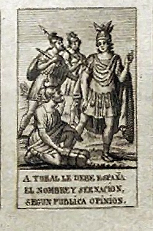 Así se presentaba a Túbal en un grabado del siglo XIX