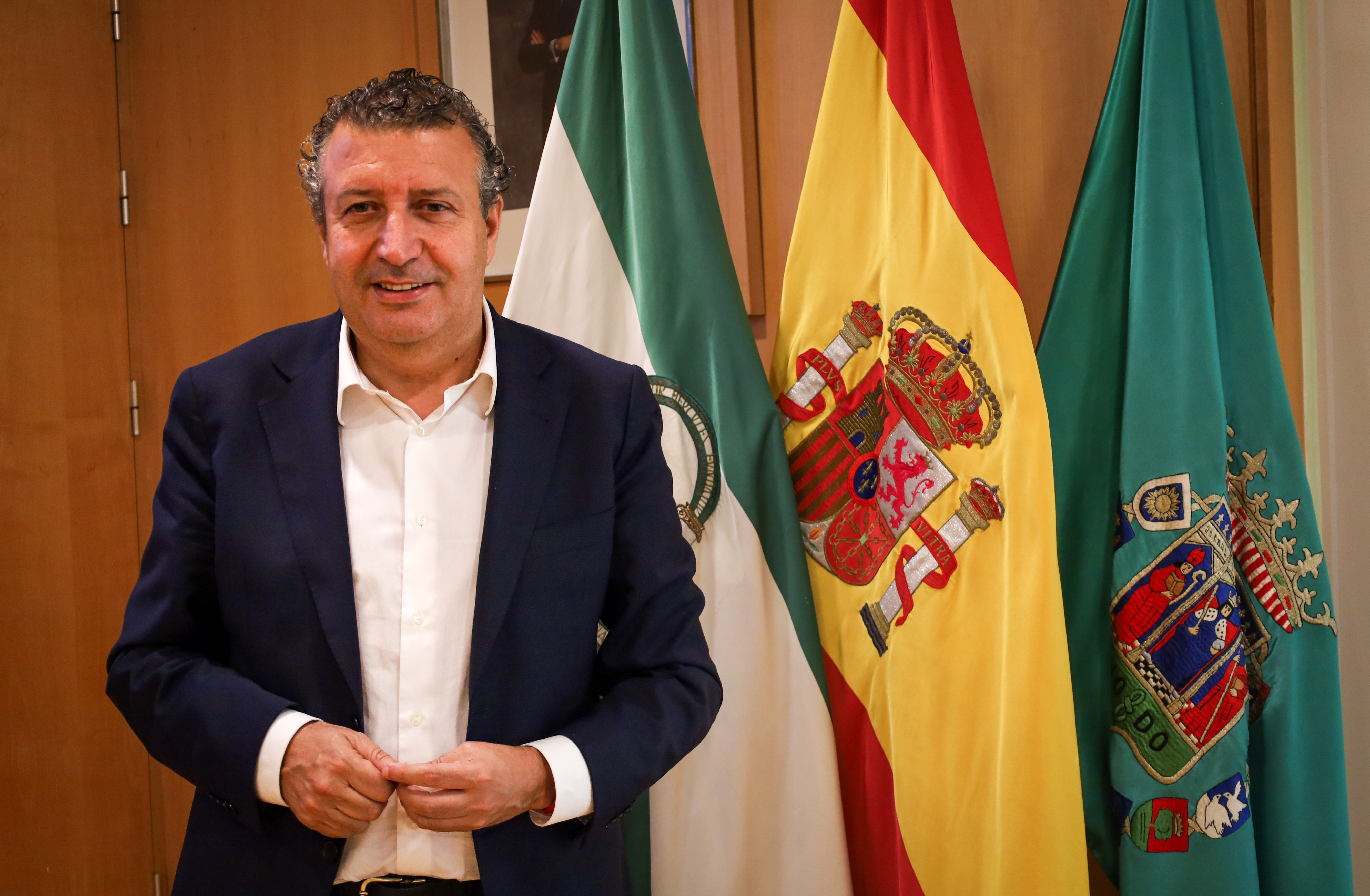 Javier Fernández de los Ríos, presidente de la Diputación de Sevilla.