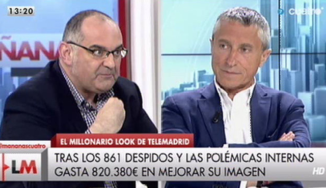 Miralles ataca al 'mensajero' pero se niega a entrar en cifras de lo que El Mundo TV se llevó de Telemadrid