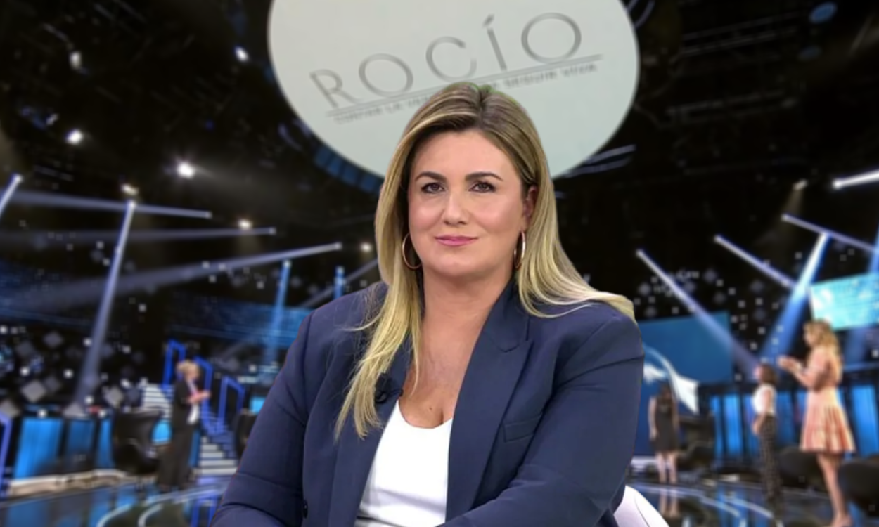 Carlota Corredera se pronuncia firme ante el odio y el descrédito que sufre Rocío Carrasco tras la docuserie de Telecinco. Elaboración propia