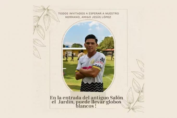 El homenaje del club Deportivo Río Cañas a Jesús Alberto 'Chucho' López.