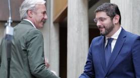El pacto de PP y Vox en Aragón: de instaurar el pin parental a reformar la ley trans. Jorge Azcón y Alejandro Nolasco. EP