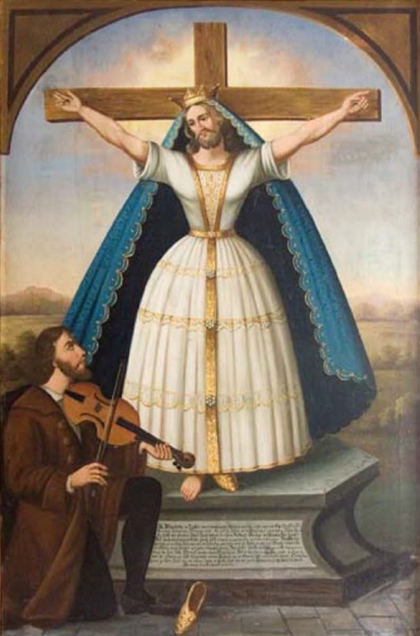 Santas acosadas por los hombres pidieron auxilio a Dios quien les hizo salir barba en un claro ejemplo de milagro transgénero Santas acosadas por los hombres pidieron auxilio a Dios quien les hizo salir barba en un claro ejemplo de milagro transgénero