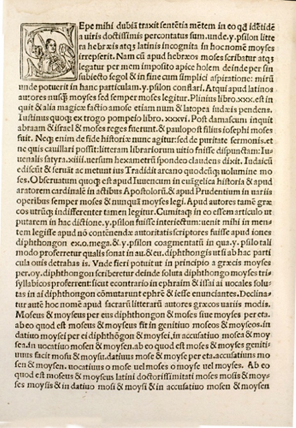Antonio de Nebrija, paradigma de la gramática española, encontró importantes erratas en la Biblia que le pusieron en el punto de mira de la Inquisición