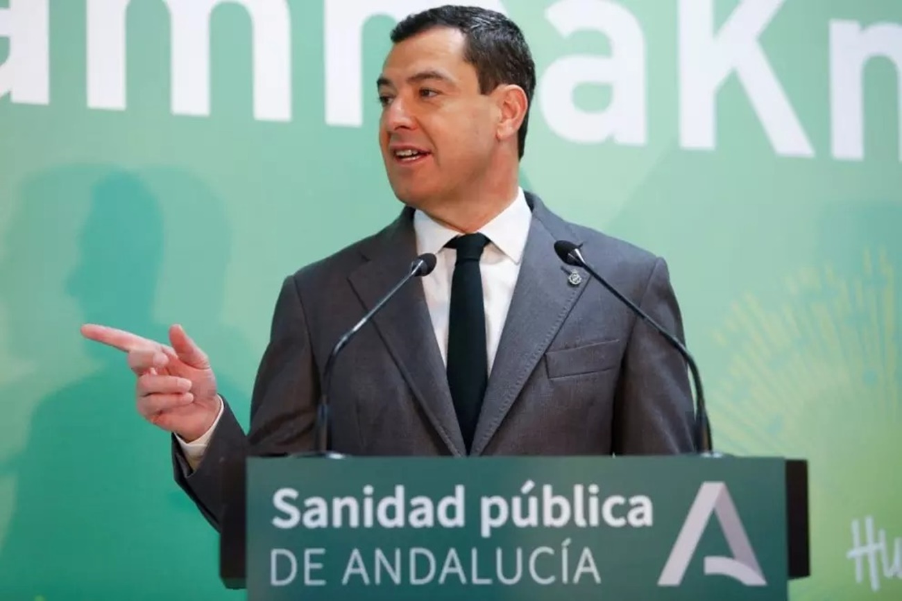 El presidente de Andalucía, Juan Manuel Moreno Bonilla. EP