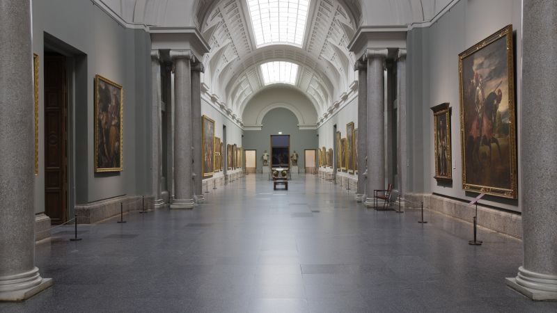 Galería central del Museo del Prado