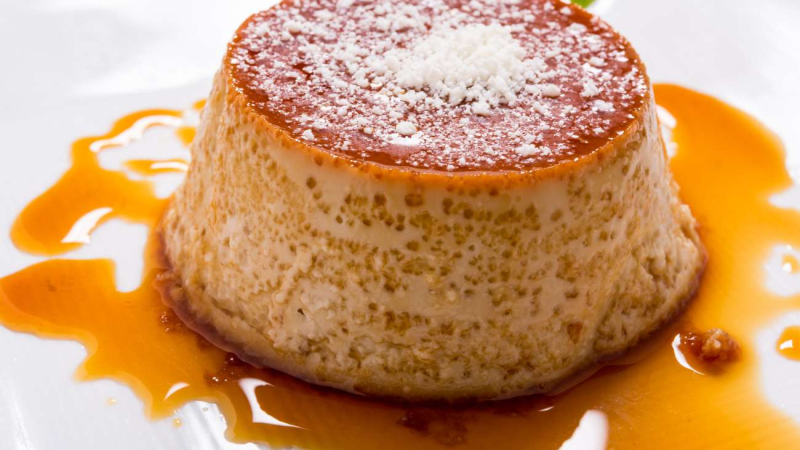 flan caramelo vainilla