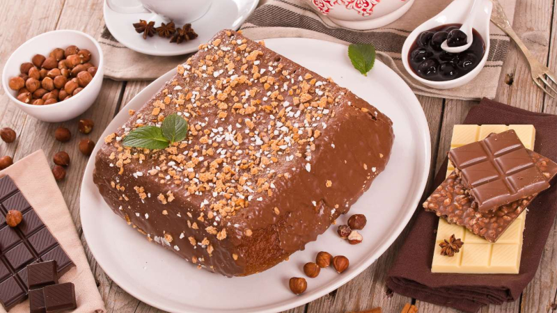 tarta chocolate avellanas receta sencilla