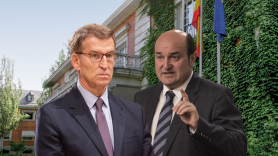 Alberto Núñez Feijóo y Andoni Ortuzar. Elaboración propia.