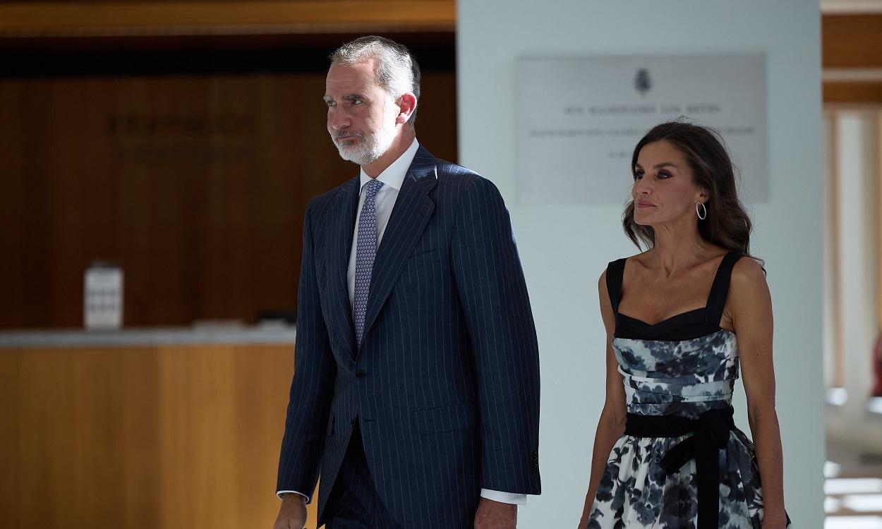 El rey Felipe VI y la reina Letizia, en un acto oficial. EP