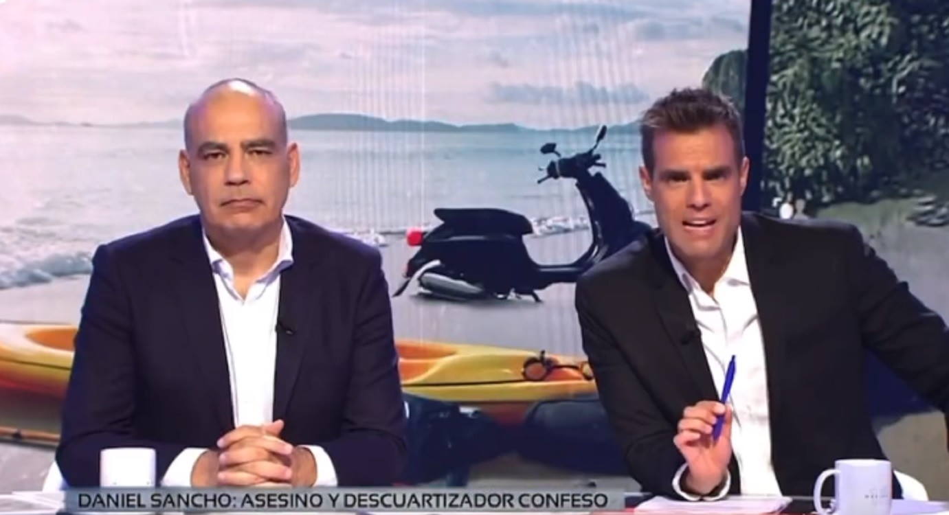 Nacho Abad y David Alemán, en 'Código 10'. Mediaset