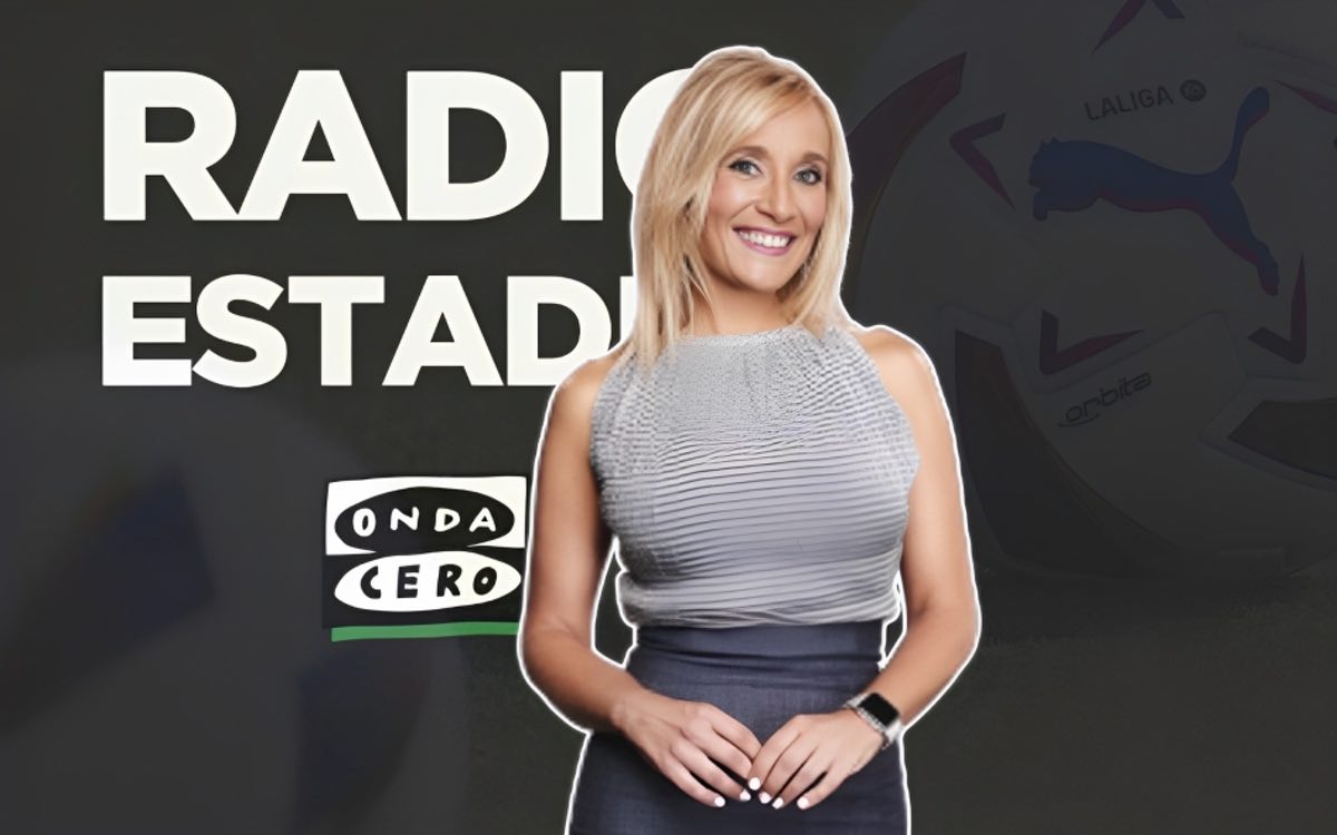 Rocío Martínez se incorpora como presentadora de 'Radioestadio', provocando que Onda Cero rompa un techo de cristal. Elaboración propia