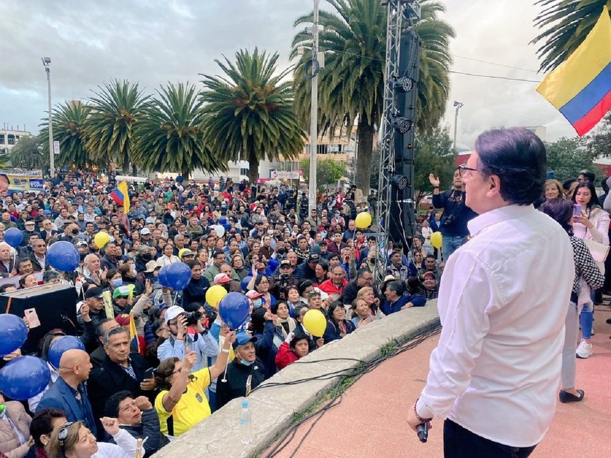 El candidato presidencial a las elecciones de Ecuador, Fernando Villavicencio. EP.