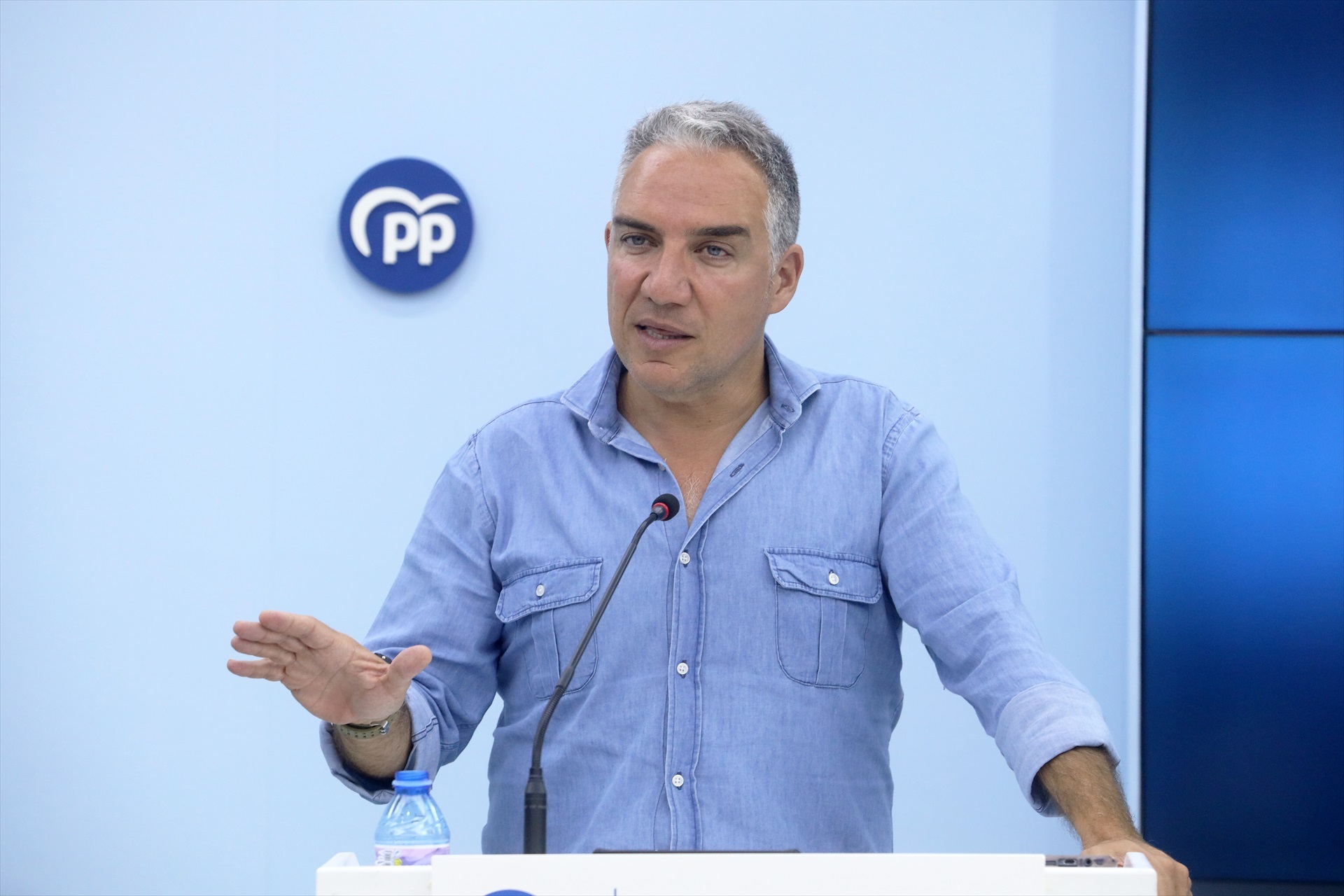 El coordinador general del PP, Elías Bendodo.