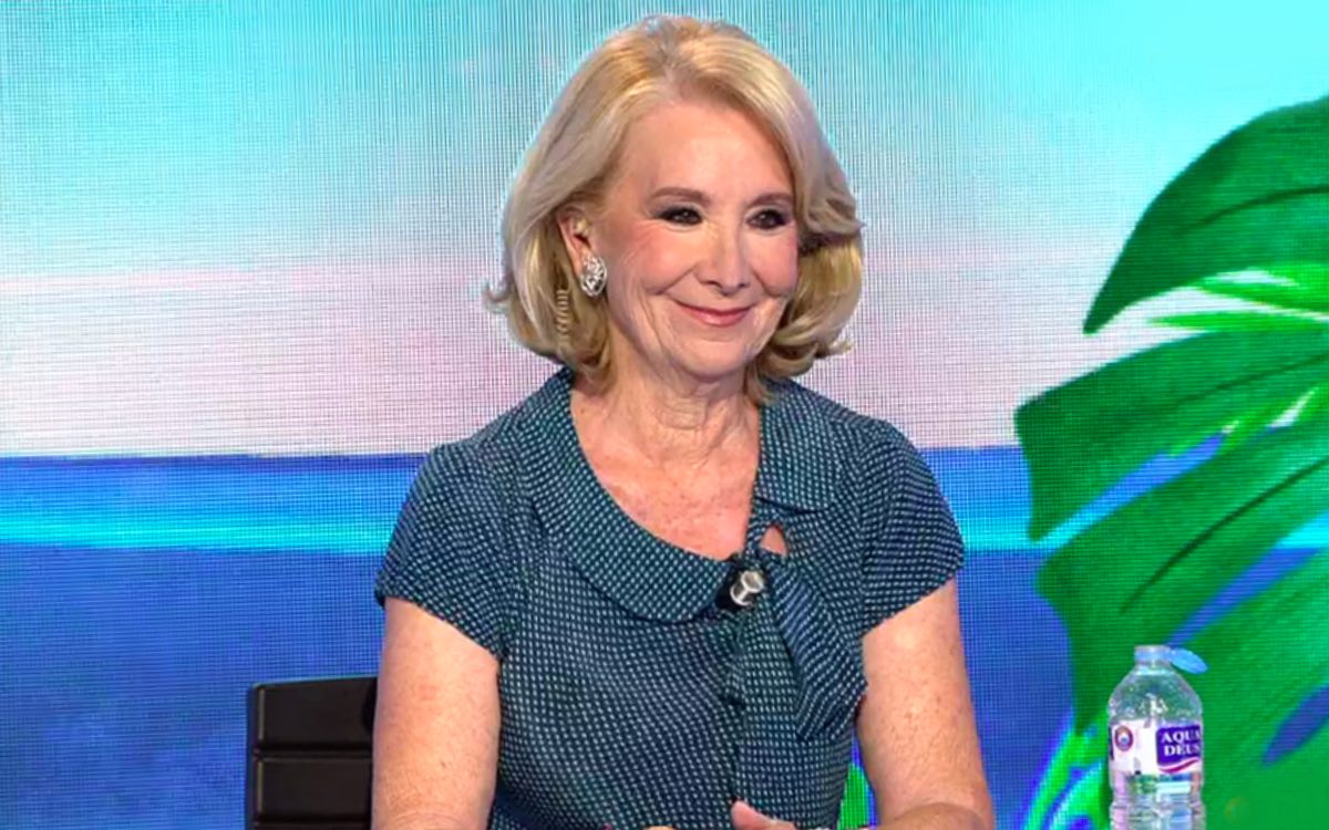 Esperanza Aguirre. Mediaset España