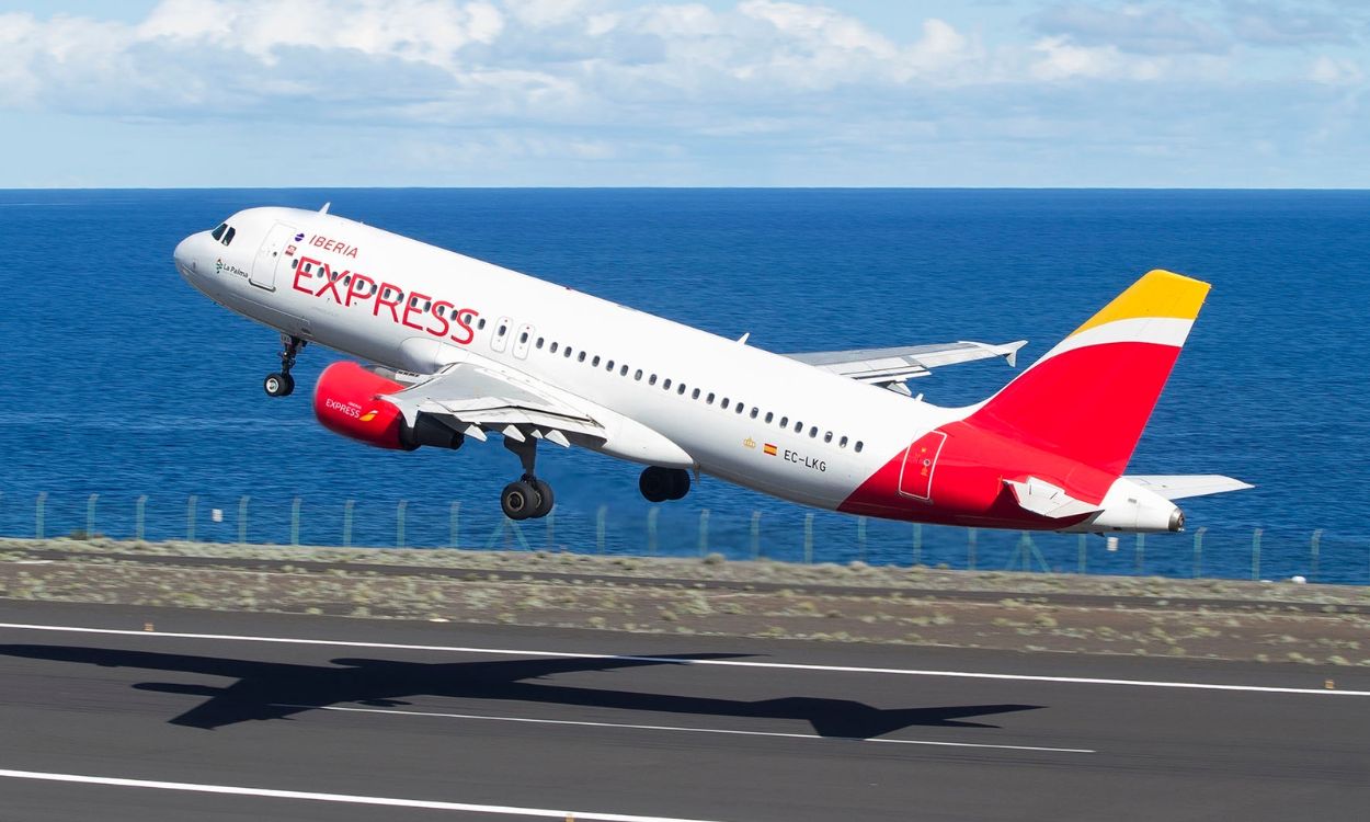 Avión de Iberia Express.