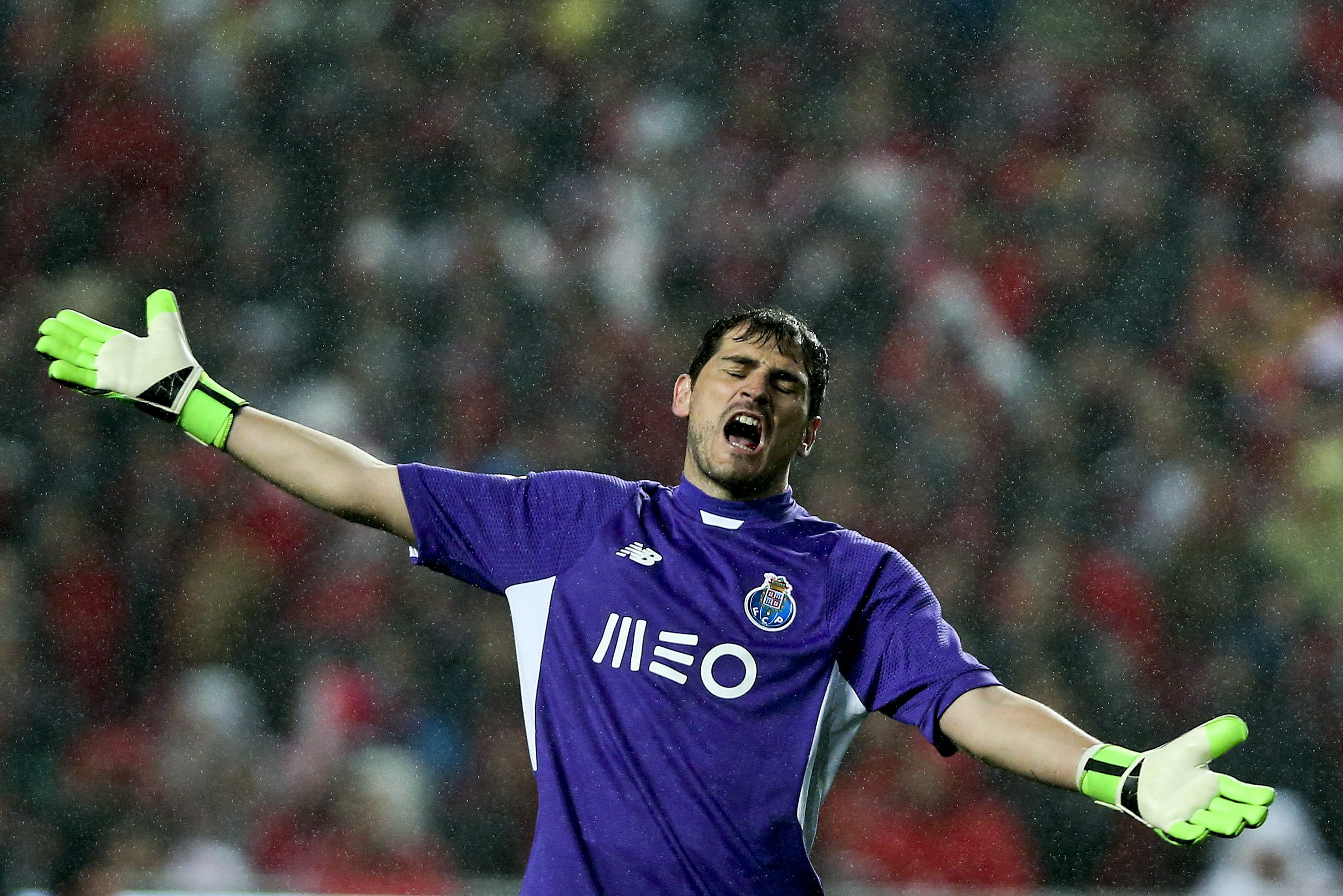 El exportero del Real Madrid, Iker Casillas 