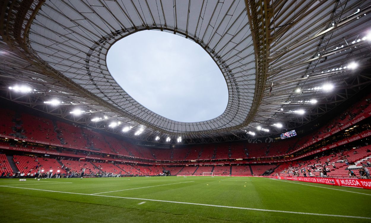 Vista de San Mamés, estadio del Athletic de Bilbao