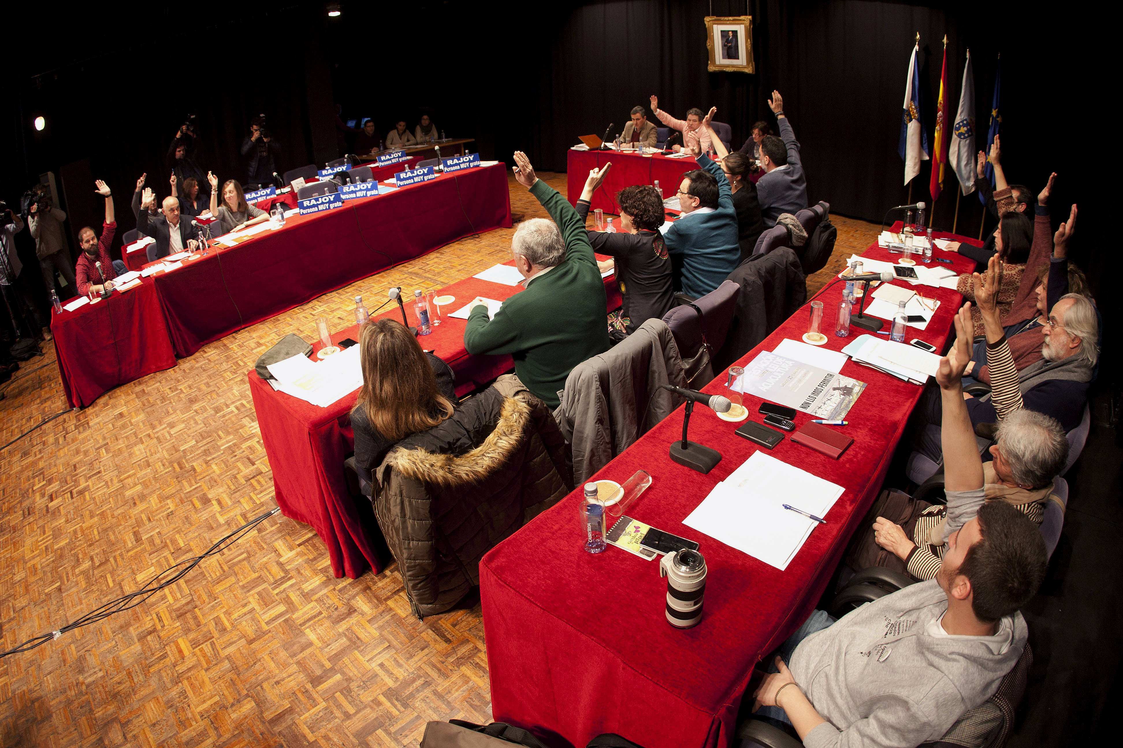 Votación para declarar a Rajoy persona 'non grata' en Pontevedra