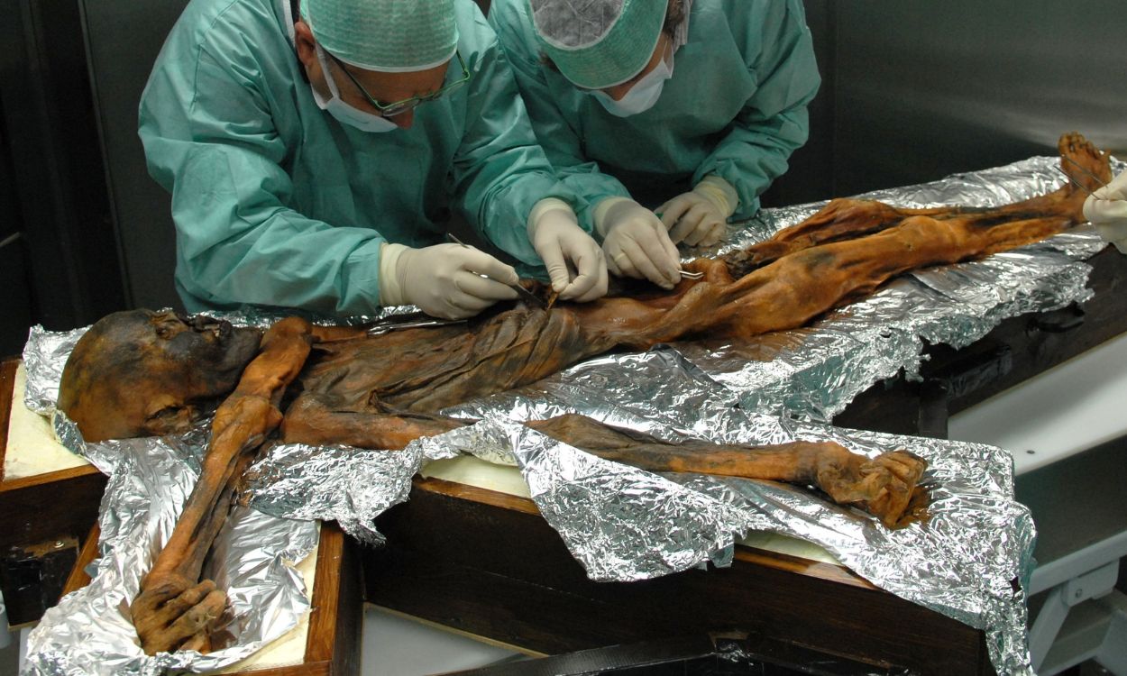 Ötzi, la momia del hielo hallada en los Alpes italianos. EP.