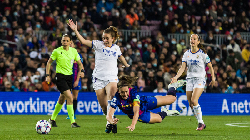 Alexia Putellas en el partido contra el Real Madrid Alexia Putellas en el partido contra el Real Madrid