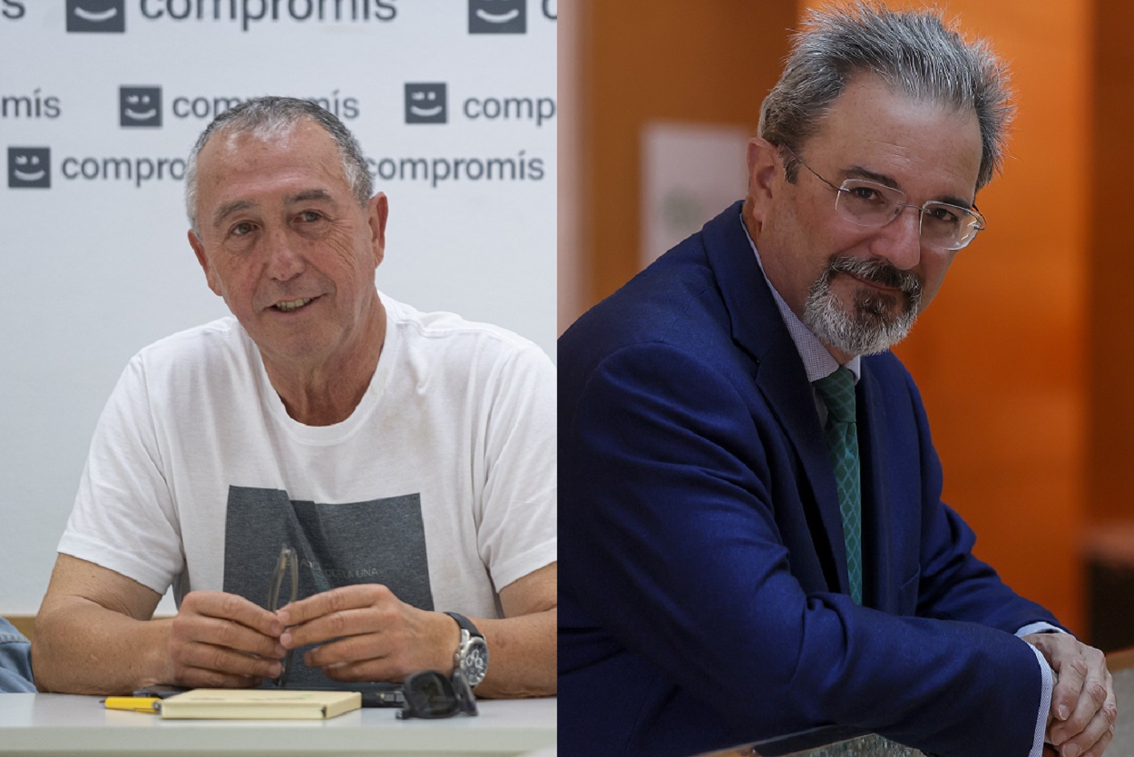 Joan Baldoví y Carlos Flores. EP / Elaboración propia.