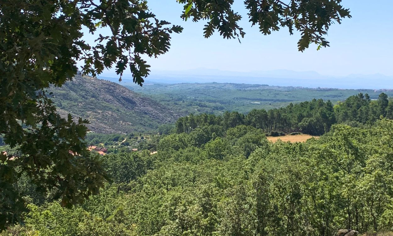 Vistas desde el Mirador de Carlos V, Garganta La Olla, Cáceres. Irene G. Domínguez