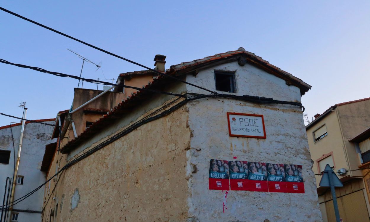 Sede antigua del PSOE en Garganta La Olla, Cáceres. Irene G. Domínguez