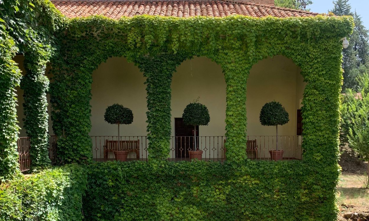 Exterior del primer piso del Monasterio de San Jerónimo de Yuste, Cáceres. Irene G. Domínguez