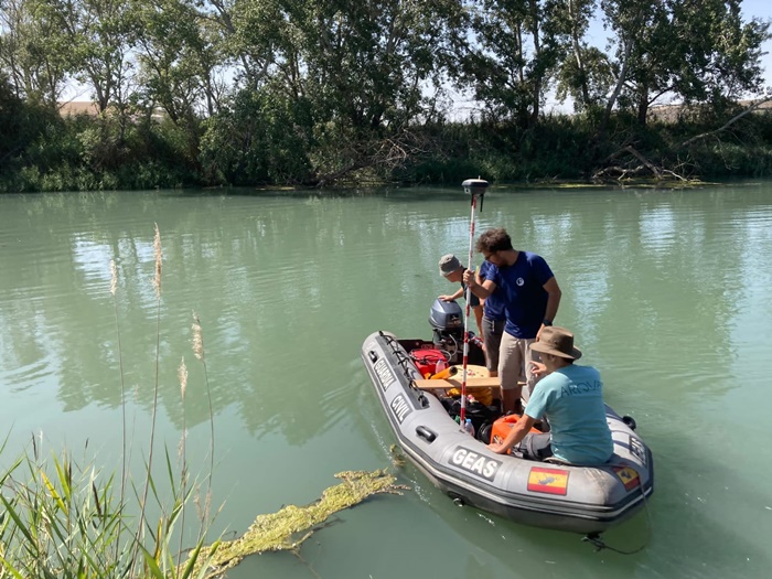 Las prospecciones subacuáticas en el río Tajo, en las que también a participado la Guardia Civil, pueden ofrecer reveladores hallazgos Las prospecciones subacuáticas en el río Tajo, en las que también a participado la Guardia Civil, pueden ofrecer reveladores hallazgos