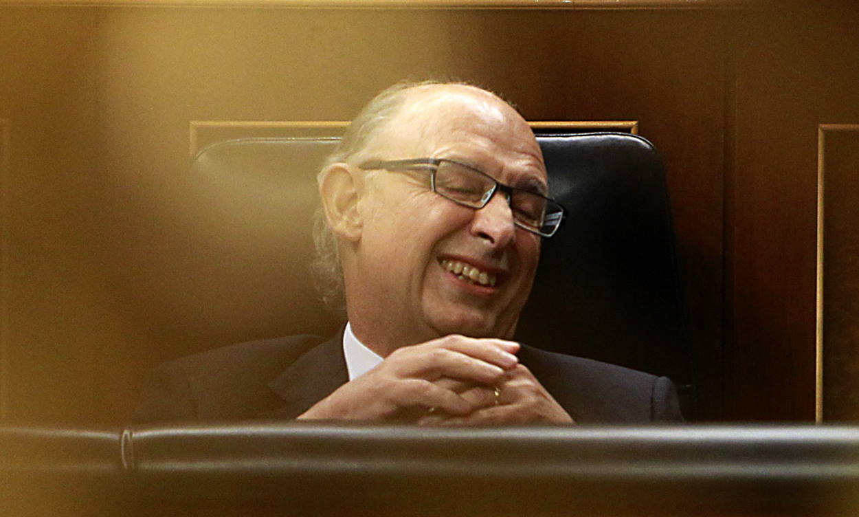 La ley de Estabilidad Presupuestaria de Montoro sería un problema para un Gobierno progresista. EP.