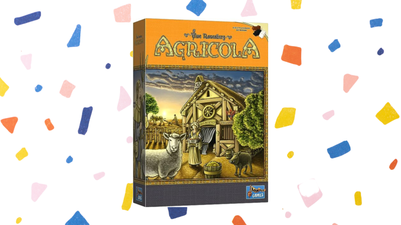 Agricola es un excelente juego de mesa para adultos