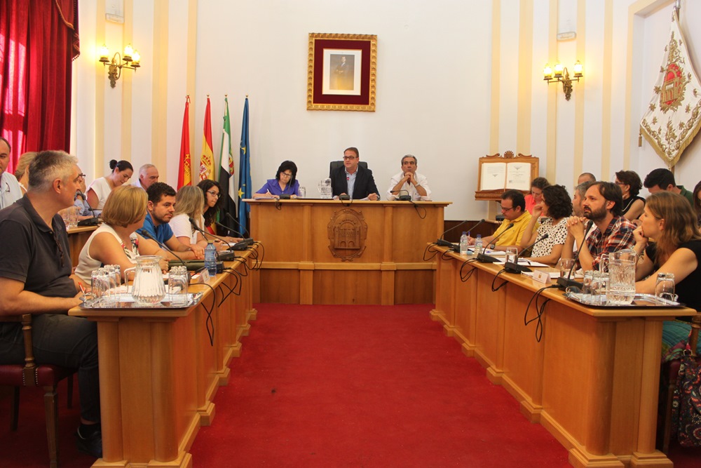 Pleno del Ayuntamiento de Mérida