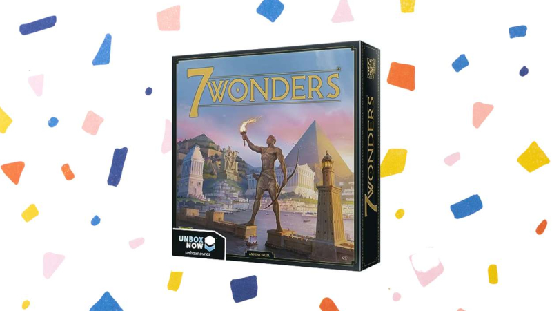 "7 wonders" es uno de los mejores juegos de mesa para adultos