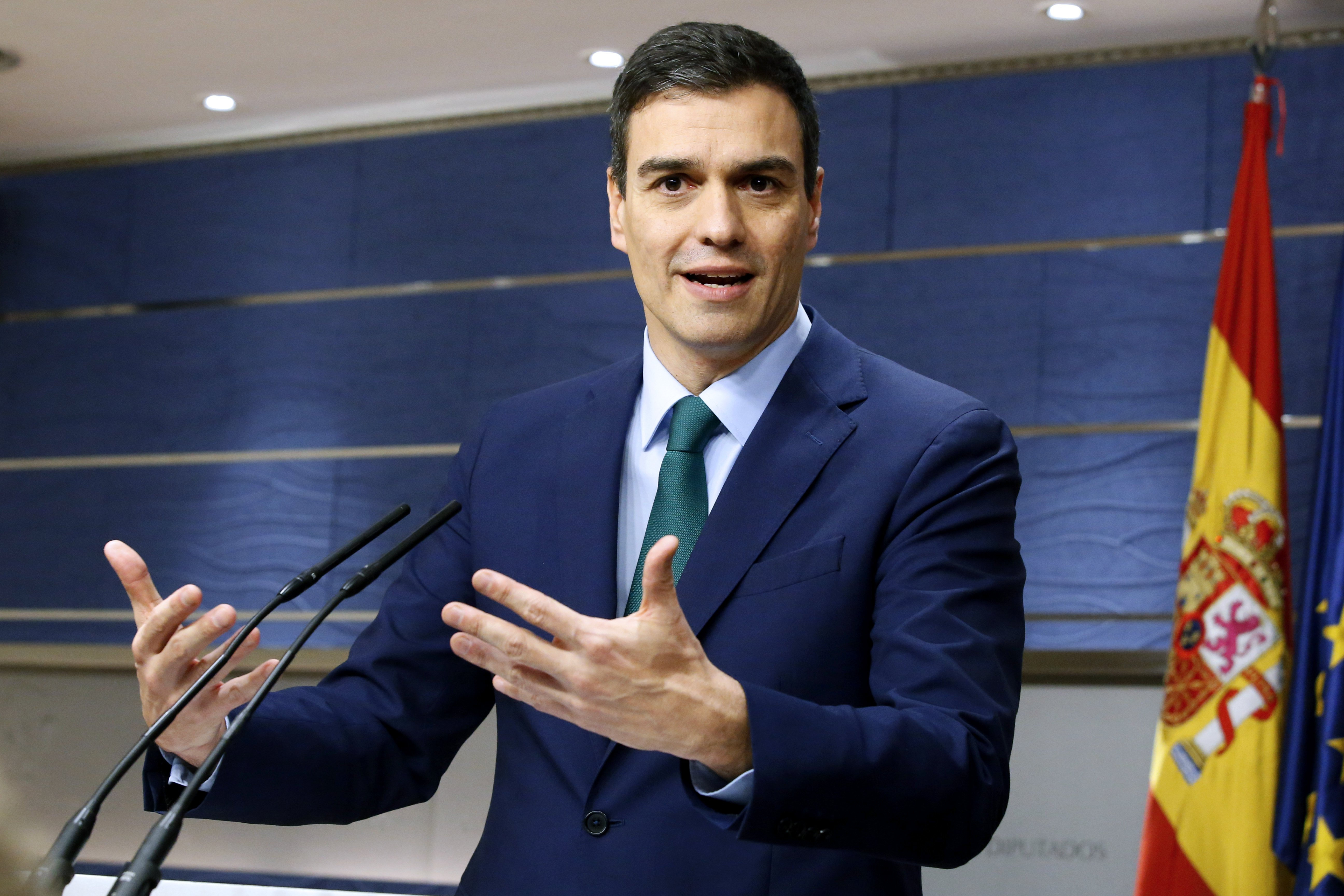 El secretario general del PSOE, Pedro Sánchez. 