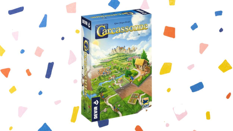 La ciudad francesa de Carcassonne da nombre a este juego