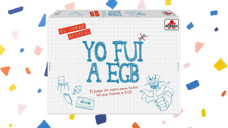 Yo fui a EGB también es un juego de mesa