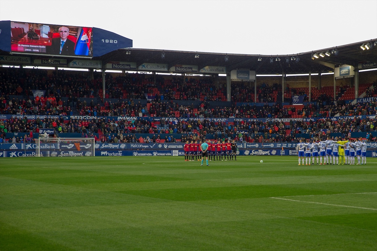 Campo del Osasuna. Imagen de Archivo : EP. 