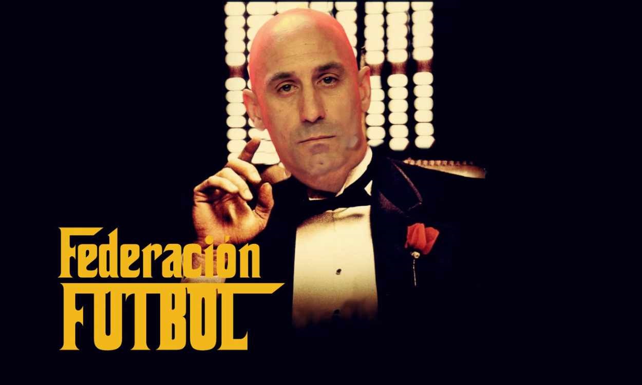 El presidente de la RFEF, Luis Rubiales, suspendido por la FIFA y en proceso de inhabilitación. 