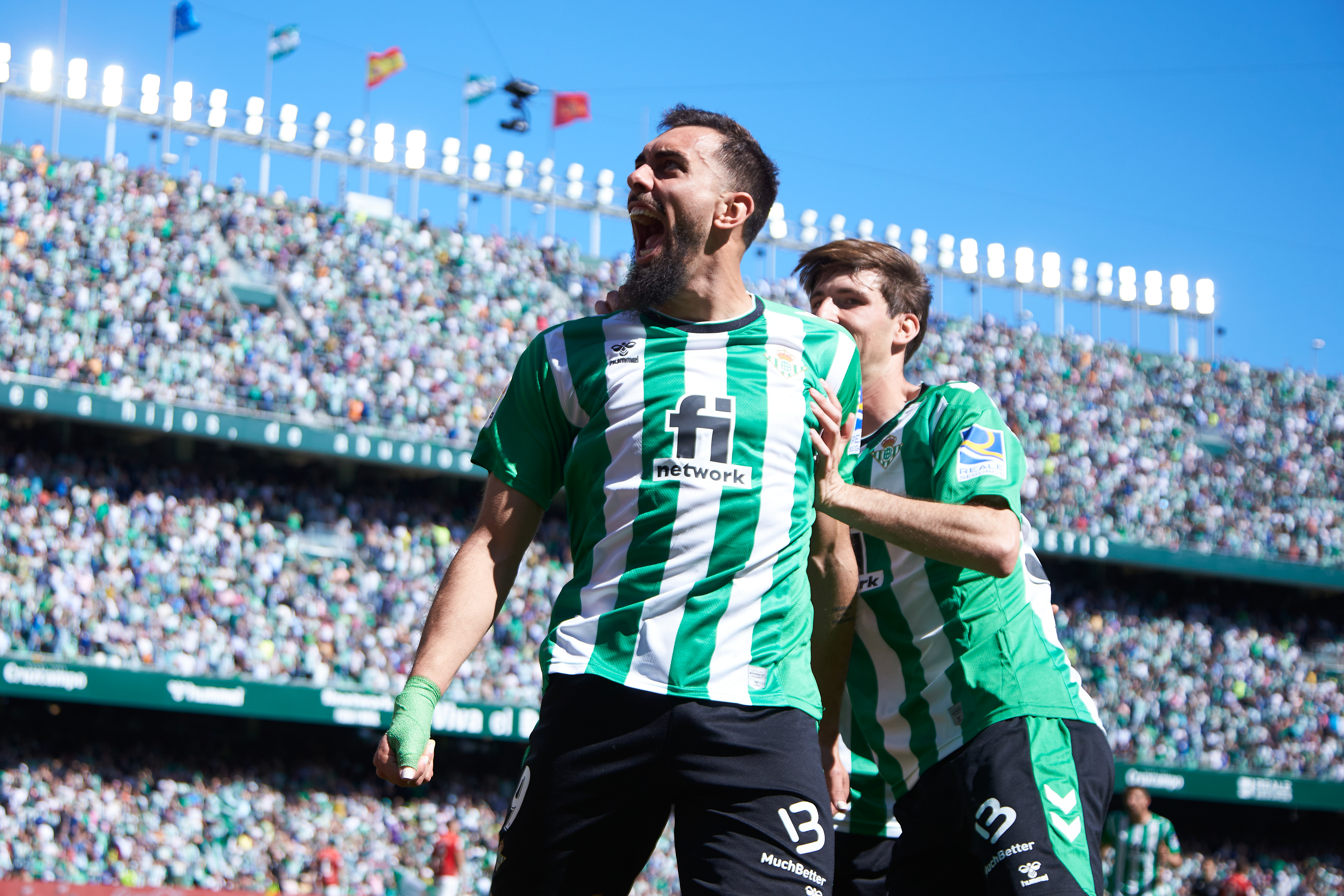 El futbolista del Betis, Borja Iglesias