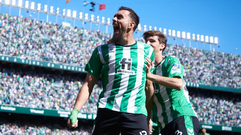 El futbolista del Betis, Borja Iglesias